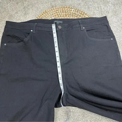 Universal Standard Seine High Rise Skinny Jeans 27” in Black Size 24/US 34