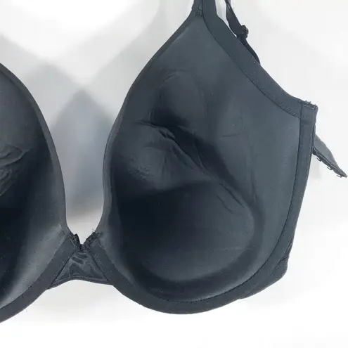 Cacique 44G Bra Plunge Cotton Stretch Plus Size Lane Bryant Underwire Solid 72