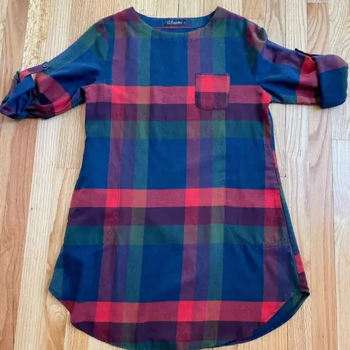 Cupshe  Walk‎ the Shine Plaid Dress Fall Photo Outfit Autumn Plaid Dress Boots