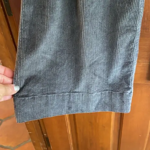 Treasure & Bond wide flare corduroy, trouser pant gray size small