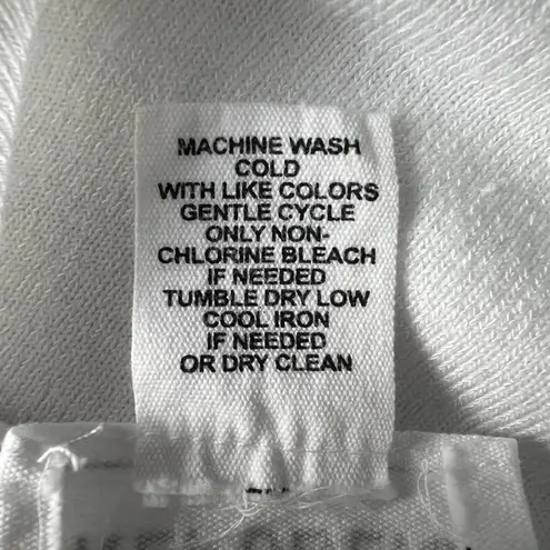 FOR THE REPUBLIC White Scoop Neck Tank Top