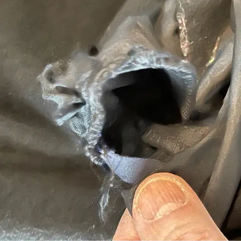 346 Brooks Brothers Black Wool Cashmere Blend Peacoat Coat Size Medium Preppy