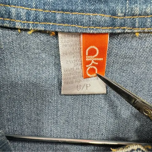 Akademiks AKDMKS Y2K Denim Patchwork Graffiti Coveralls Jumpsuit Flightsuit HipHop Belted