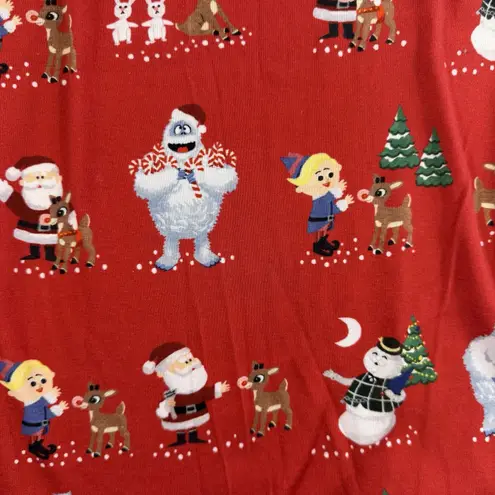 Pottery Barn Adult S Rudolph Adult Organic Pajama Set 2 Piece Christmas Holiday - Image 6