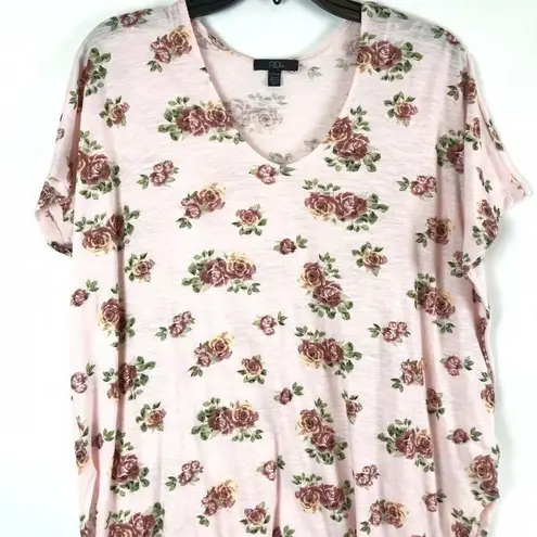 RDI Floral Blouse Short Sleeves