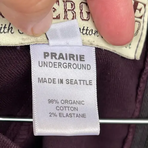 Prairie Underground Canvas Minimalist color dress size large Red