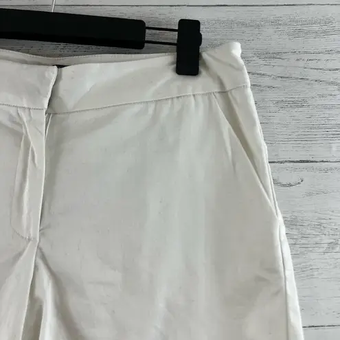 Peter Som  White High Rise White Shorts Size 6