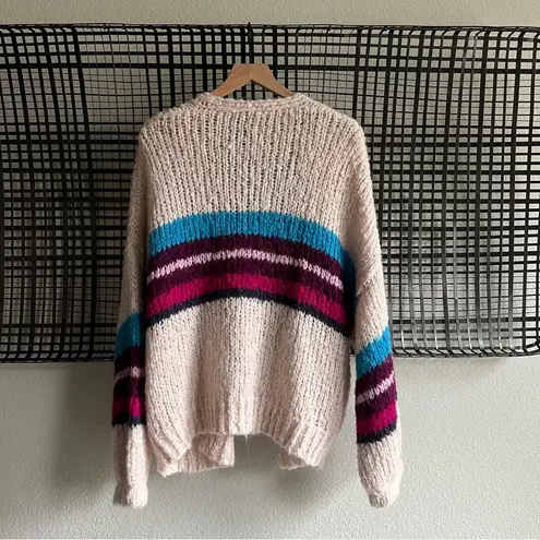 360 Cashmere Rocky Barnes X  izabel chunky stripe open cardigan