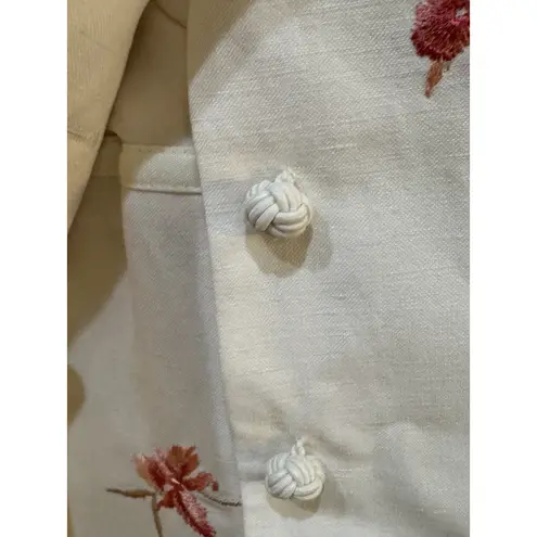 Minuet Silk And Linen 2 Piece Set Embroidered Size Euro 36 US 6