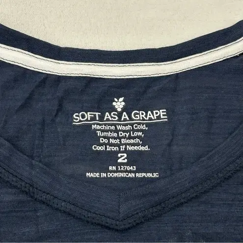 Nba Cleveland Cavaliers Cavs Soft As A Grape Navy Shirt Womens Plus Size 2X