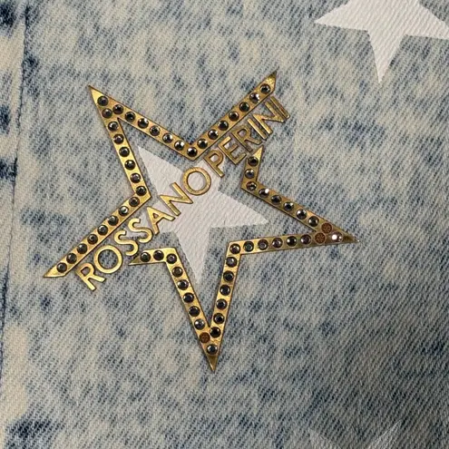 Rossano Perini Skinny Star Print Jeans Size 29