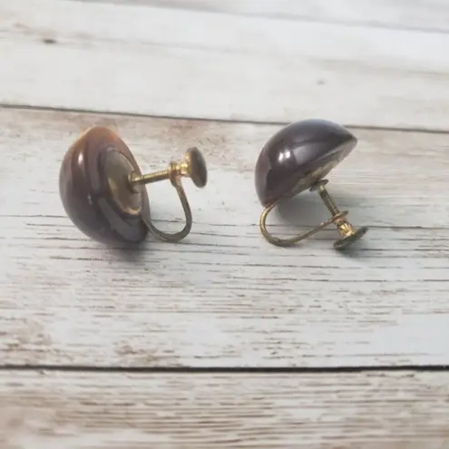 Vintage Screw On Earrings