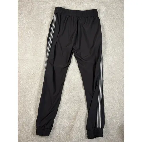 aritzia tna black side stripe joggers small