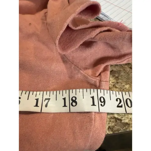 AC/DC Women's Pink Short Sleeve Tee with Pearl Embellishments M