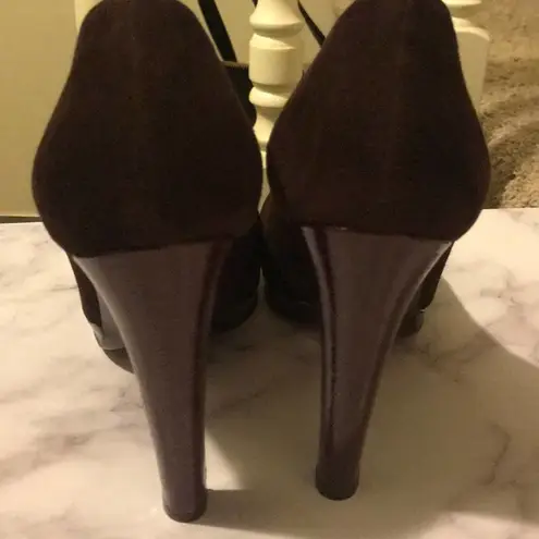 Sergio Rossi vero cucio suede italian pumps 39