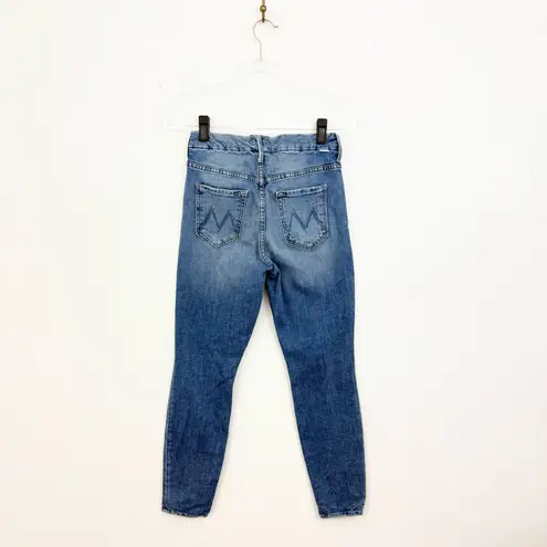 MOTHER Denim Mother The Looker High-Rise Ankle Skinny Jeans in Popism