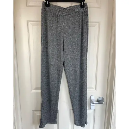 Cuddl Duds Seriously Soft Straight Leg Pants (Heather Gray) - Small