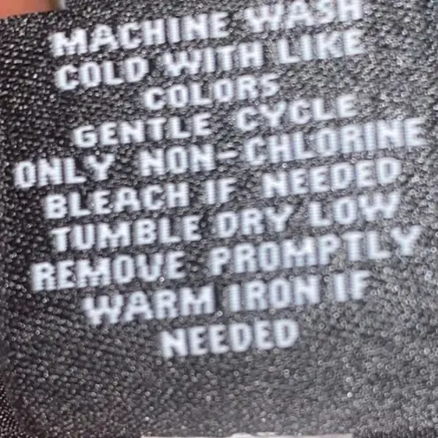 Victoria Beckham for Target Black Scalloped Tie One Shoulder Dress Size 3X NWT