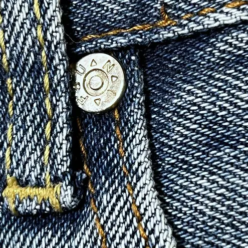 Unif High-Rise Cutoff Shorts Women’s Size 28 Distressed Denim Y2K Grunge