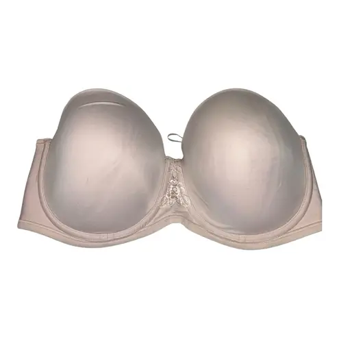 Vanity Fair Lingerie® Beauty Nude Strapless Full Figure Underwire Bra 40D NEW