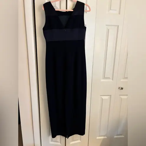 Jones New York  Navy Blue Formal Dress | Size 8 | Elegant Evening Gown