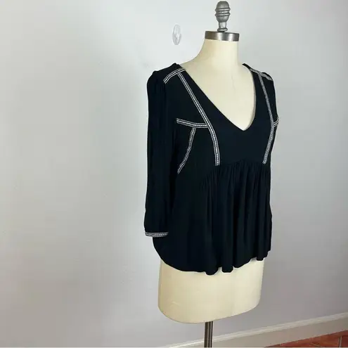 Ba&sh Amber Embroidered Blouse Small