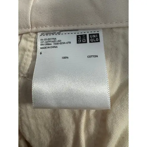 Uniqlo U Wide/Barrel Leg Chino Pants Light Pink (6) (Christophe Lemaire Design)