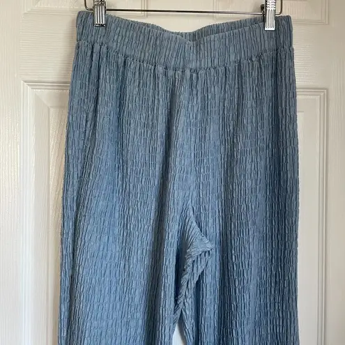 Opening Ceremony blue pull on flare flowy pants size L