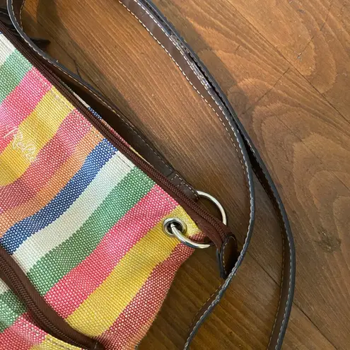 Relic Colorful Striped Crossbody Bag