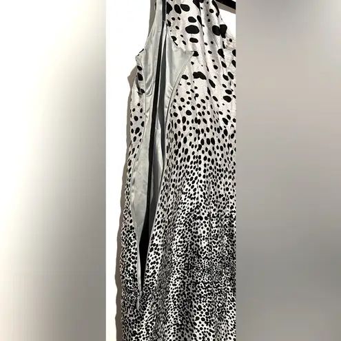 Emporio Armani Emporio Armani One-Shoulder Silk Polka Dot Mini Dress Size 8 Luxury NWT