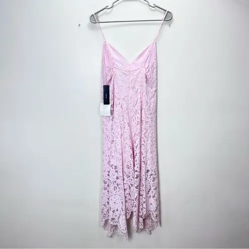 NWT Lulus One Wish Light Blush Pink Lace Sleeveless Midi Dress MEDIUM