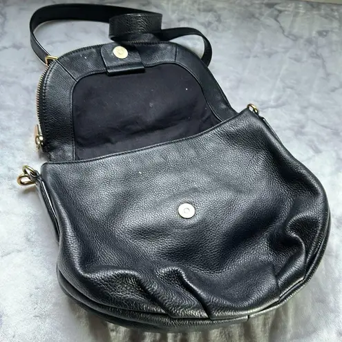 Marc by Marc Jacobs Natasha Black Leather Crossbody Bag