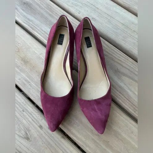 Comfy pretty mid heel pumps๐๐ Purple Size 9.5