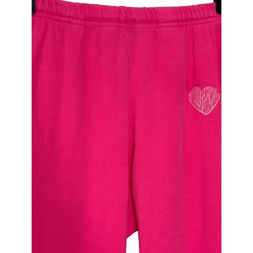 Lauren Moshi Womens Chantra Jogger in Neon Pink Small New Sweatspants - Image 6