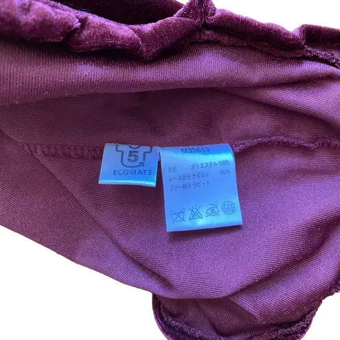 Camisole with fur trim