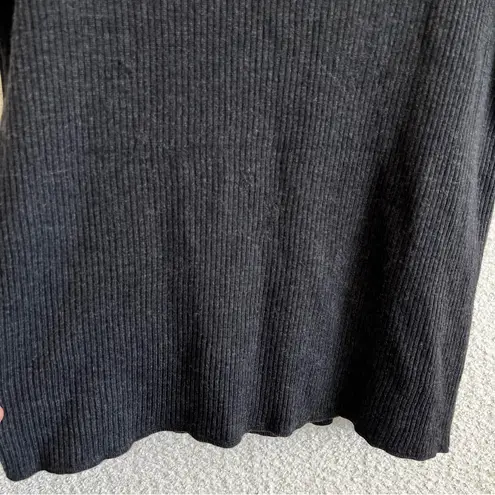 Escada Women’s Vintage New Wool Blend Short Sleeve Knit Shirt Size Large Black