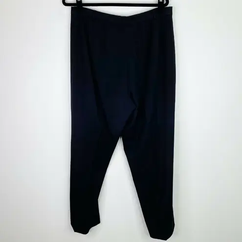 Rafaella Solid Black Trousers Slacks Career Pants Size 16 Womens