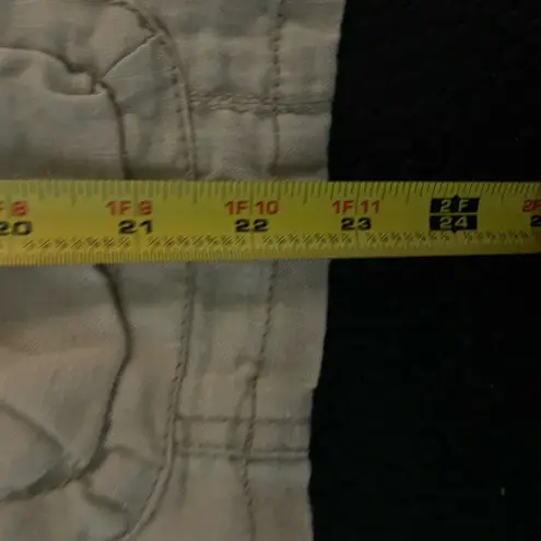 Eddie Bauer  100% linen vintage utility military‎ jacket