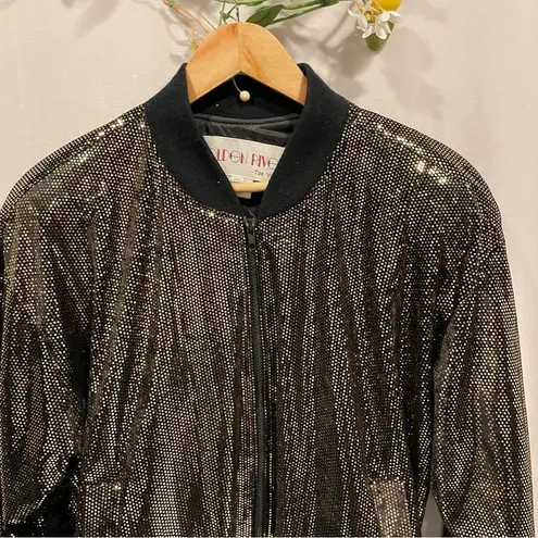 Vintage ultimate 80’s gold metallic studio 54 disco jacket Golden River pockets Size XL