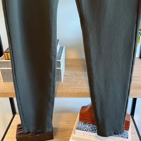 Liverpool Jeans Company Liverpool Mid-Rise Madonna Peat Green Ponte Knit Jegging Legging Pants, 8/ 29