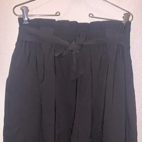 Grace Karin Women's Casual Pants Solid High Waist Self Tie Belted Pencil Trouser