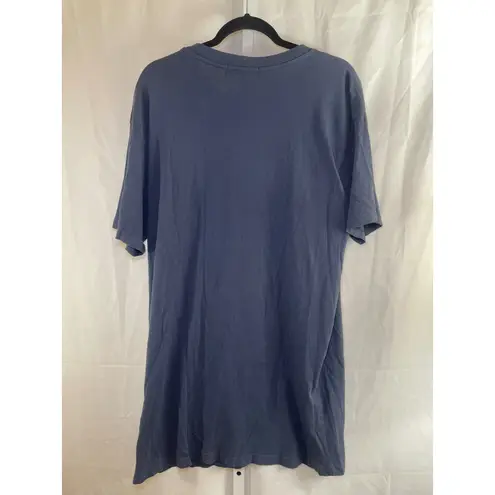 Daydreamer Pink Floyd T-Shirt Dress - Womens Size M - Blue Gray