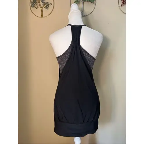 Lululemon  No Limits Black / Wee Are From Space Black Cashew Tank Top Size 4