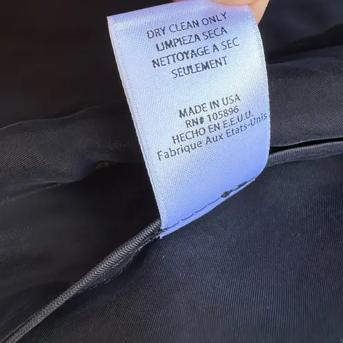 Worth Cupro Silky Jacket Blue Size 2