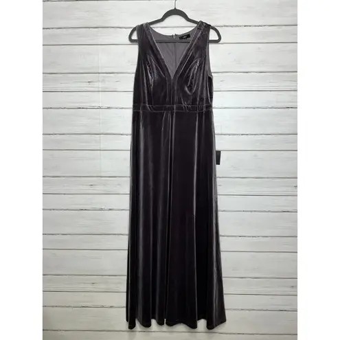 Lulus  Beautiful Night Dusty Purple Velvet Sleeveless Maxi Dress Plus Size 1X