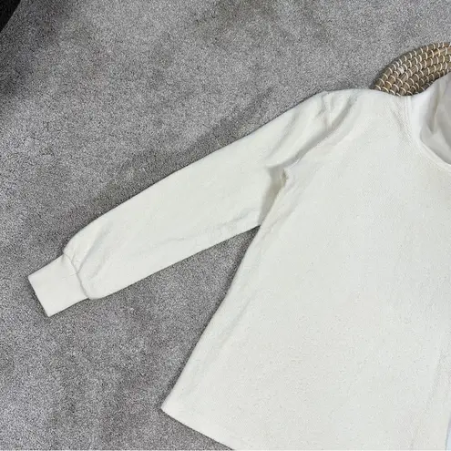 Wanakome Women’s Kimberly Cowl Neck Sweatshirt Longsleeve in Oatmeal S