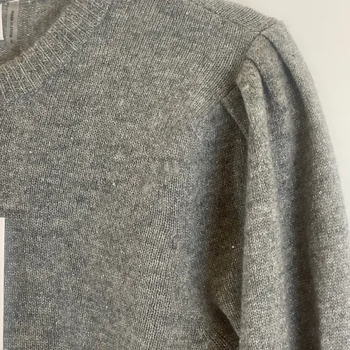 27 Miles Malibu Shae Sparkle Bishop Sleeve Crew - Women Size S - Gray