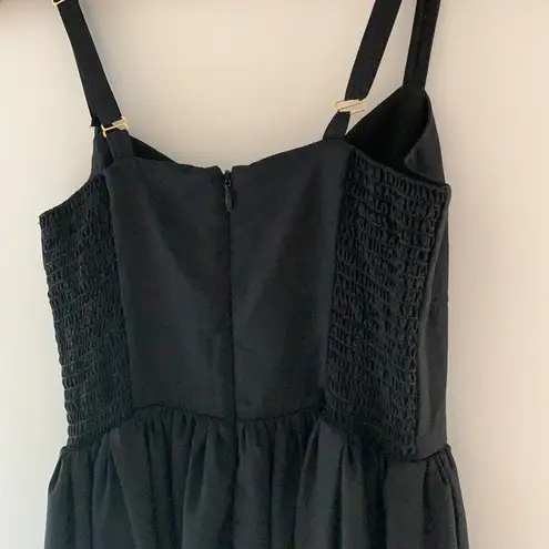 Amanda Uprichard  Silk Champagne Corset Mini Dress