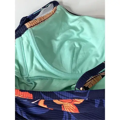 Seafolly New.  tropical tankini set. DD-cup. Medium/Large. Retails $198