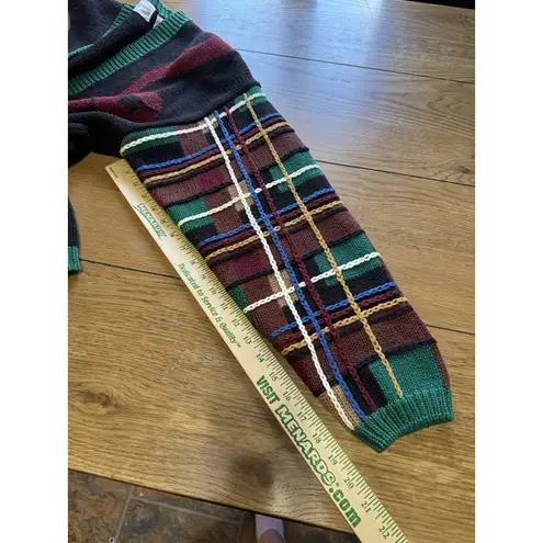 Sharon Young Size Large Hunting Gaming Knit Cardigan Sweater Ducks Dog Vintage